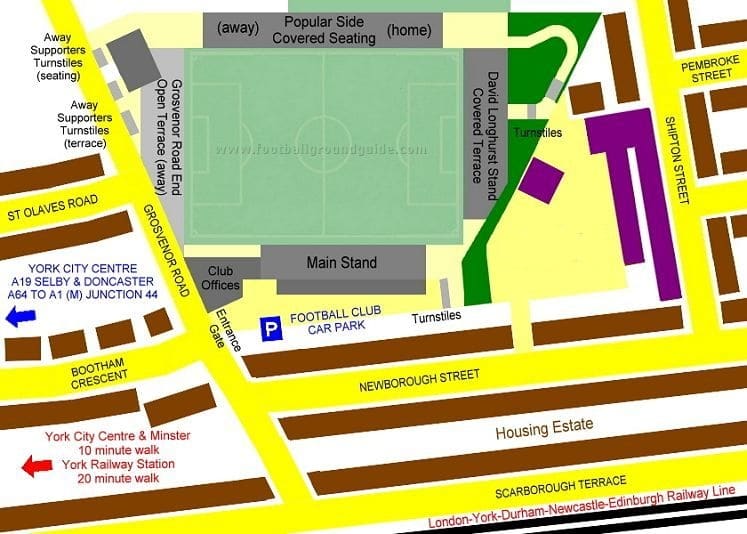 Ground Layout of York City