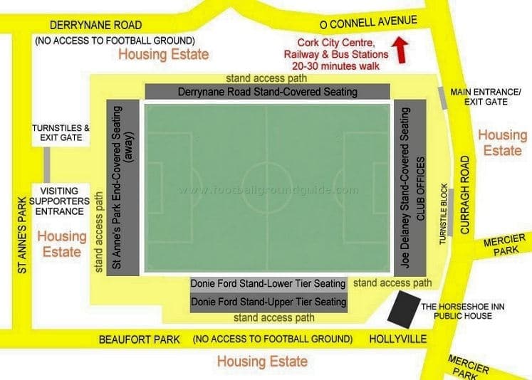 Ground Layout of Cork City