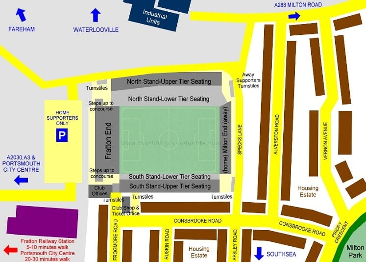 Ground Layout of Portsmouth