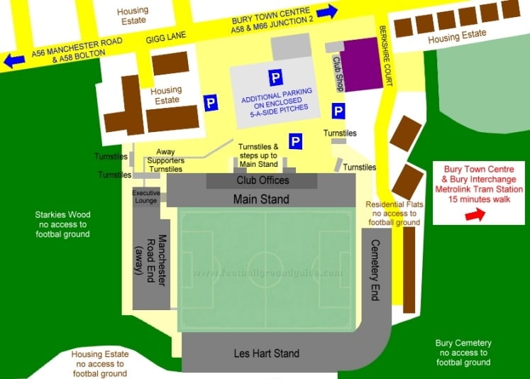 Ground Layout of Bury