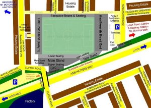 Kenilworth Road seating plan