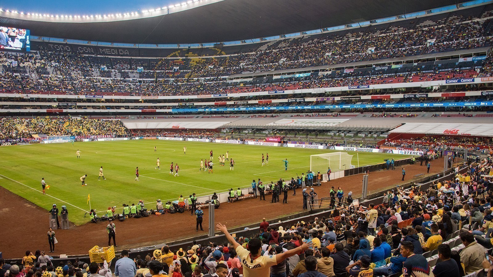 Ground Layout of Azteca Stadium