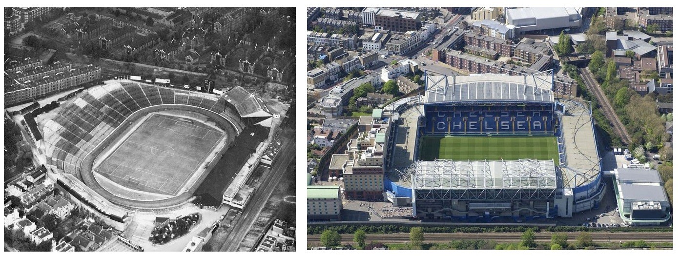 Stadiums then and now: Stamford Bridge