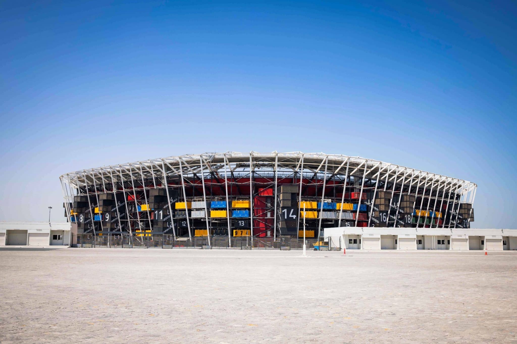 Stadium 974 is one of the Qatar World Cup stadiums that will undergo significant change after the tournament