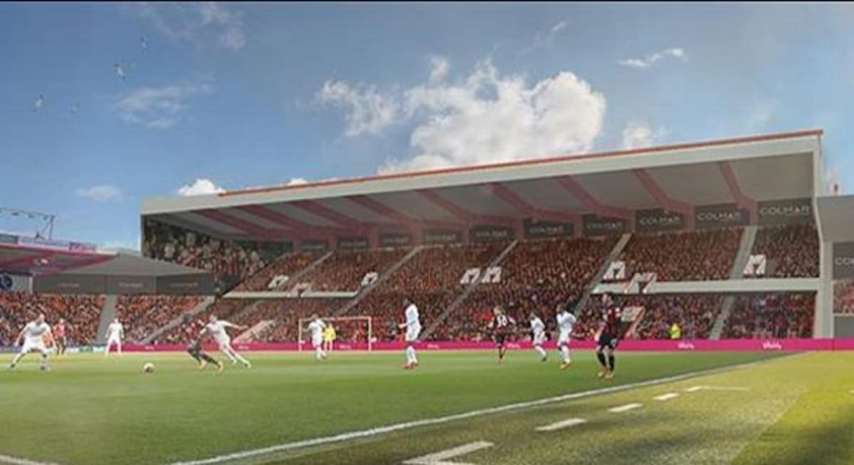 Bournemouth South Stand plans