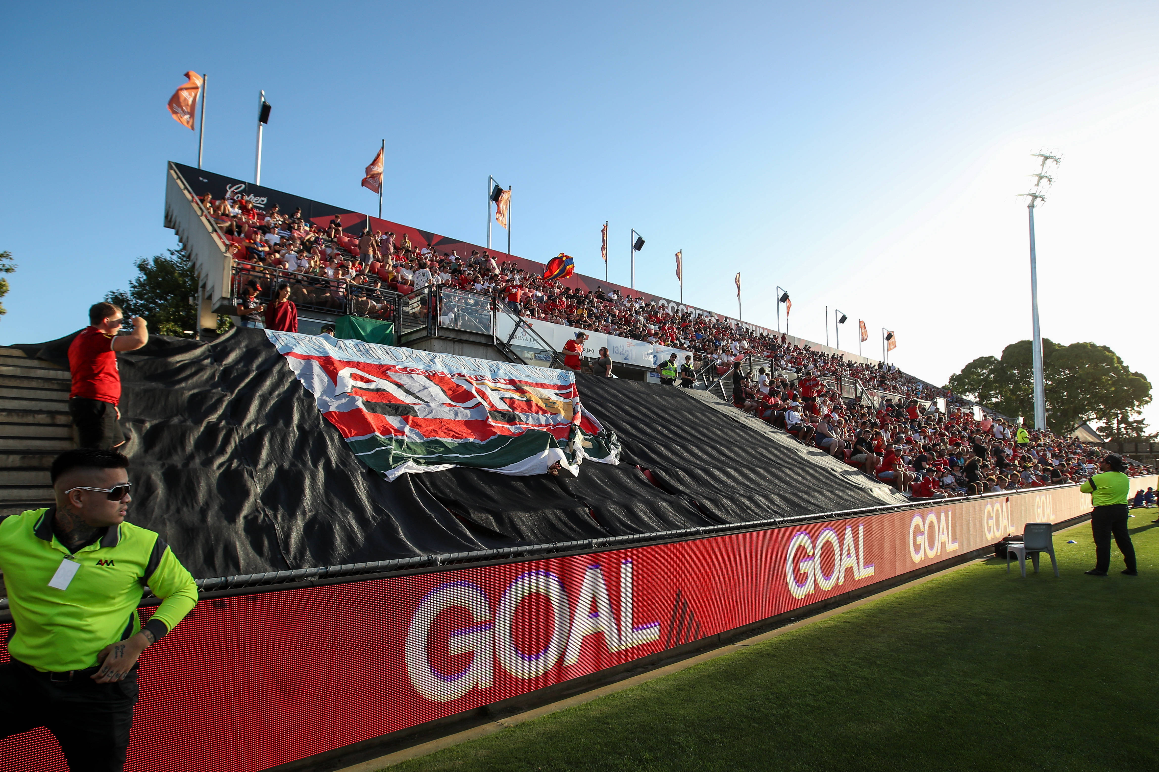 Coopers Stadium away end