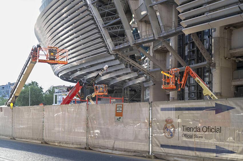 Real Madrid Stadium upgrade
