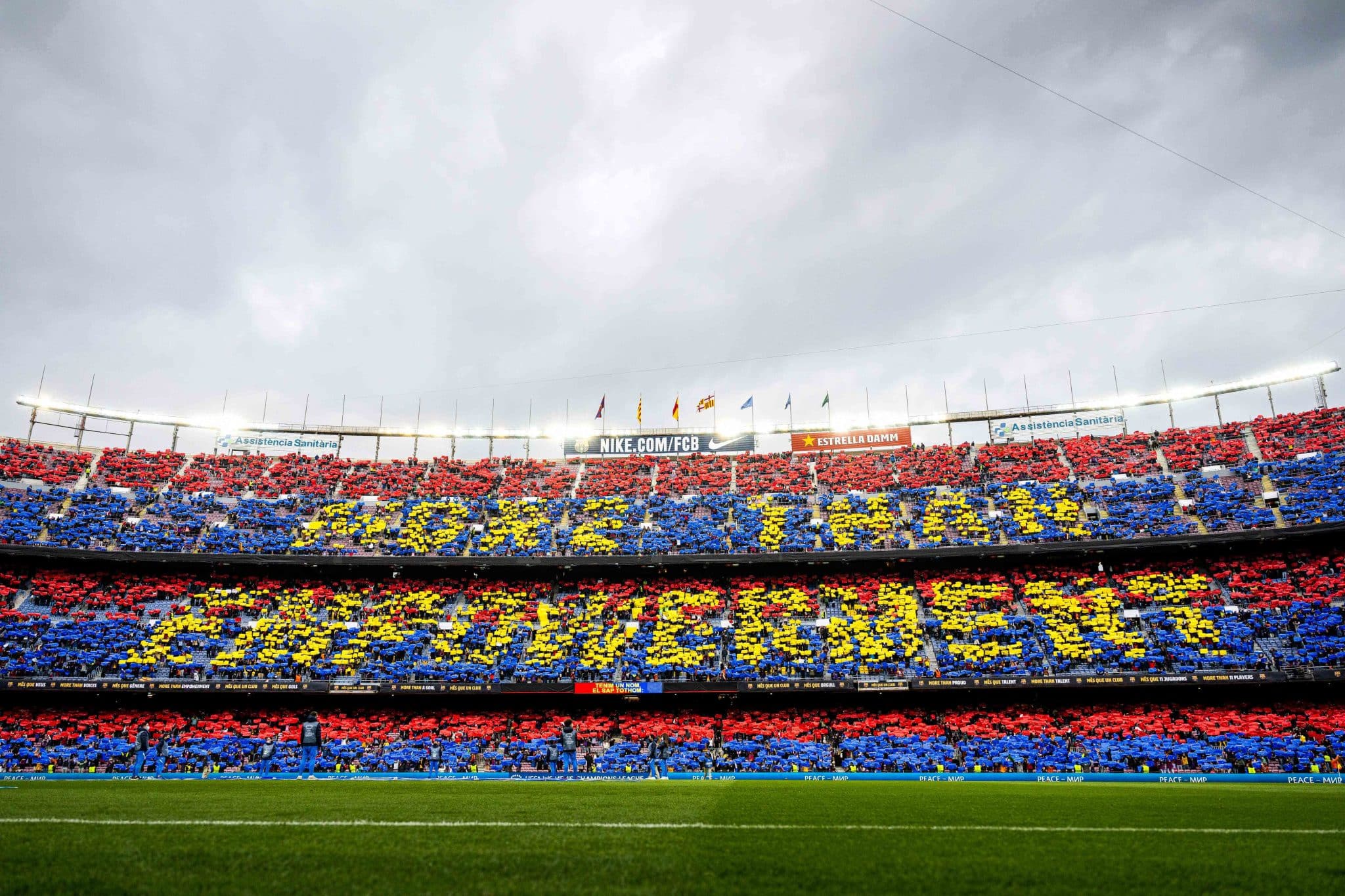 The 13 biggest stadiums in Europe: Where does Wembley rank? 13 General view of Camp Nou ahead of the UEFA Women's Champions League football match between Barcelona and Real Madrid on March 30, 2022 in Barcelona. Photo: Vegard Grøtt / BILDBYRÅN / kod VG / VG0256 bbeng champions league mesterligaen dam football fotball fotboll soccer barcelona real madrid - Photo by Icon sport