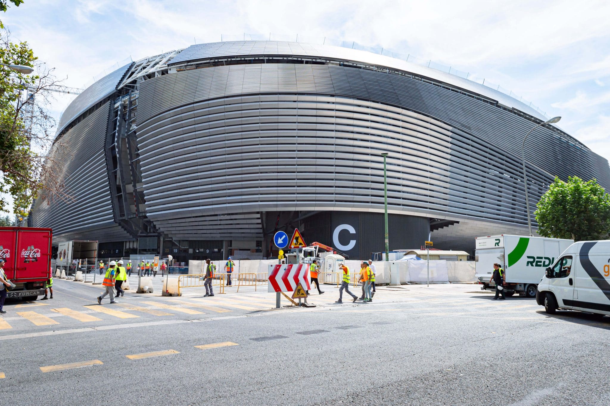 The 13 biggest stadiums in Europe: Where does Wembley rank? 9 Exterior shot of Santiago Bernabeu