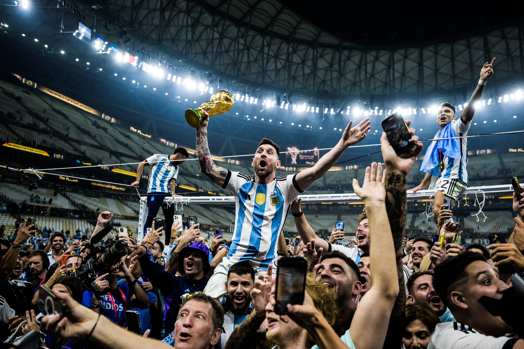 Copa America 2024 stadiums: Atlanta and Miami first hosts 1 Lionel Messi celebrates Argentina winning the 2022 World Cup in Qatar in December 2022 | Argentina will be one of the favourites for Copa America 2024 stadiums