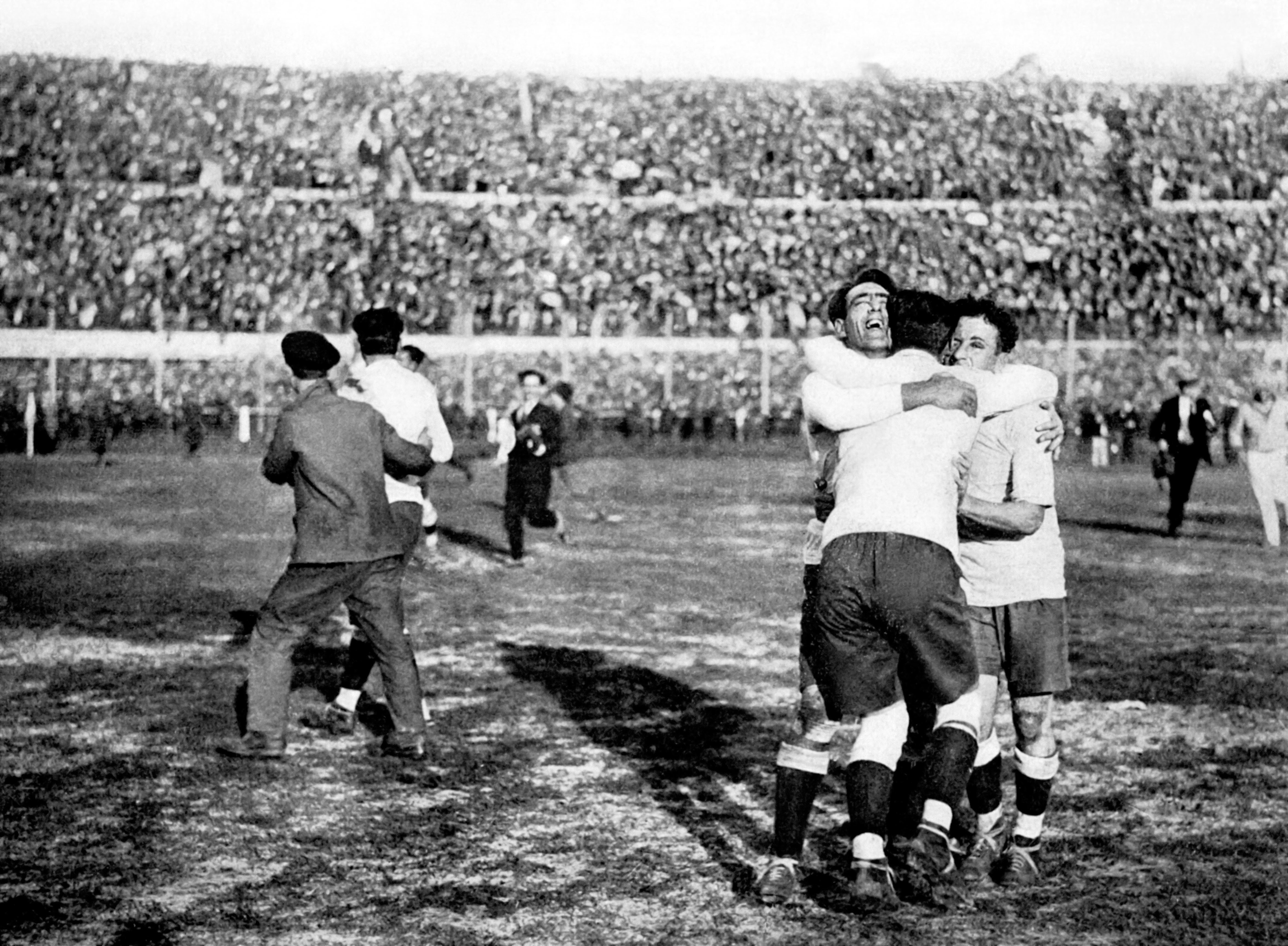 2030 World Cup host: CONMEBOL President makes big announcement 2 Uruguay celebrate winning the 1930 World Cup | They now look set to be partial 2030 World Cup host