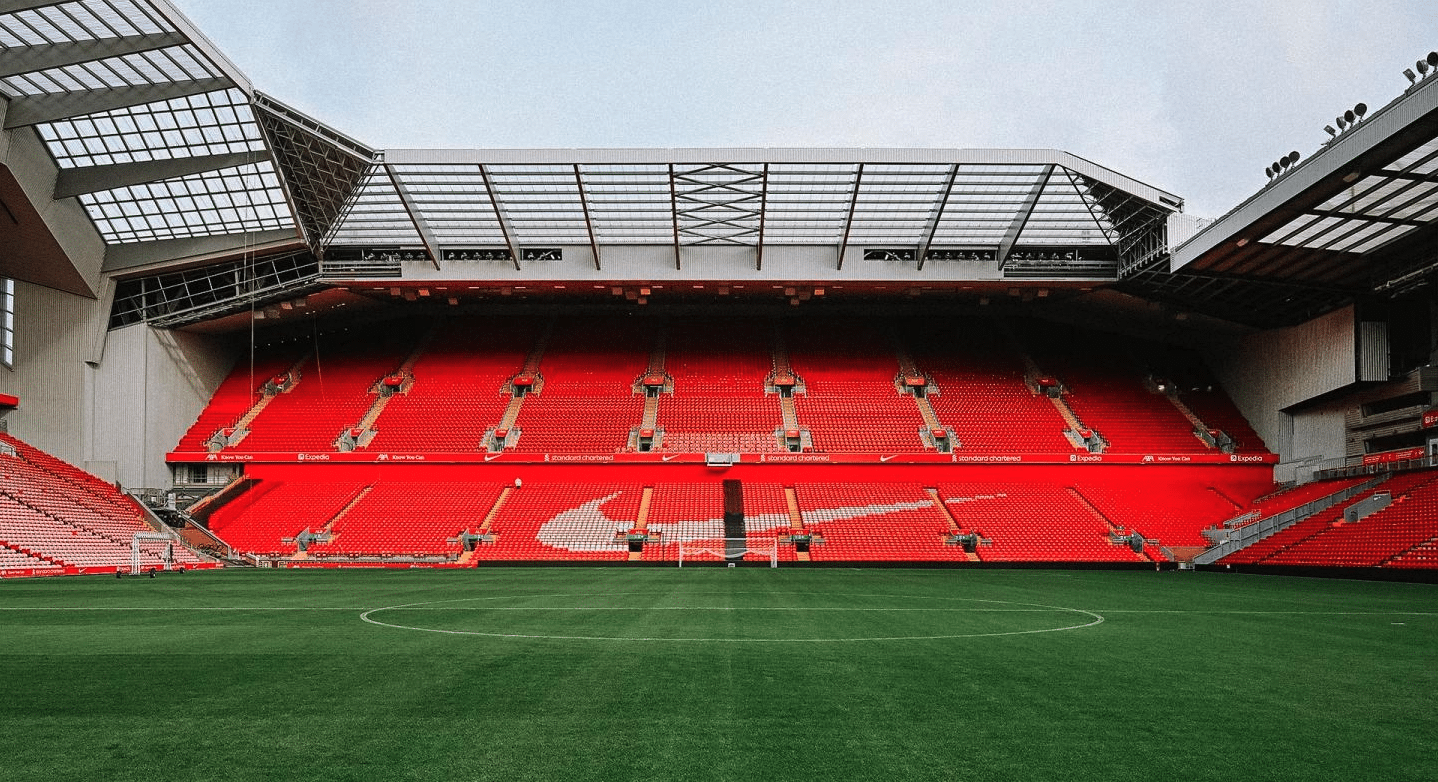 Anfield upgrade: Liverpool plan partial reopening vs Manchester United 1 The new Anfield Road stand with upper tier | Anfield upgrade delays continue into December 2023