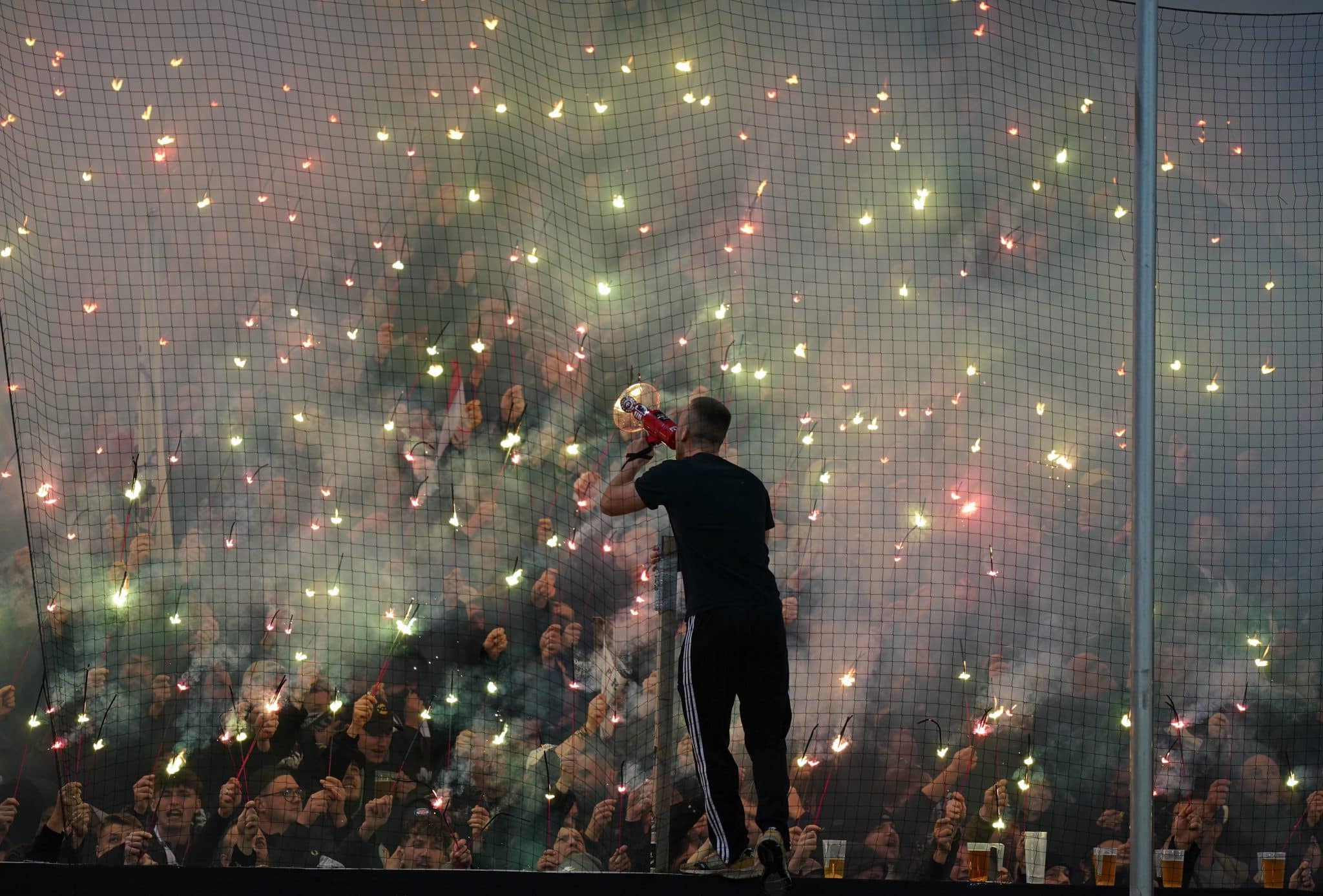 St Pauli fans against Schalke, one the incredible atmospheres found in the 2.Bundesliga | The 2.Bundesliga attendances are incredible