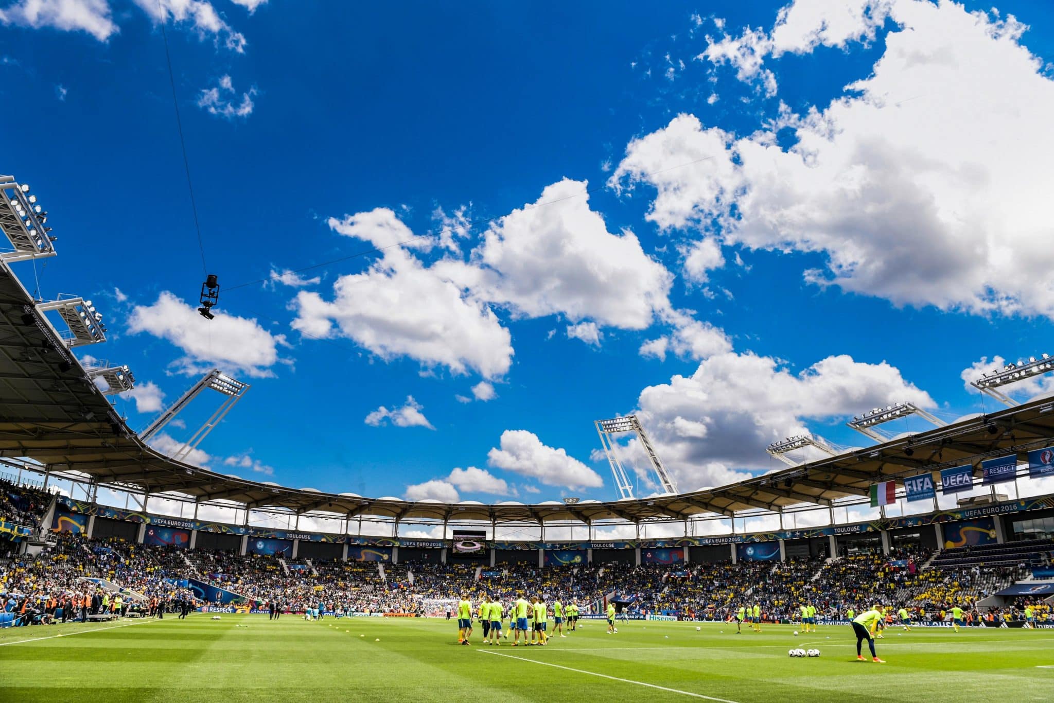 Stadium de Toulouse | Toulouse away section will be filled by Liverpool fans for the UEFA Europa League match