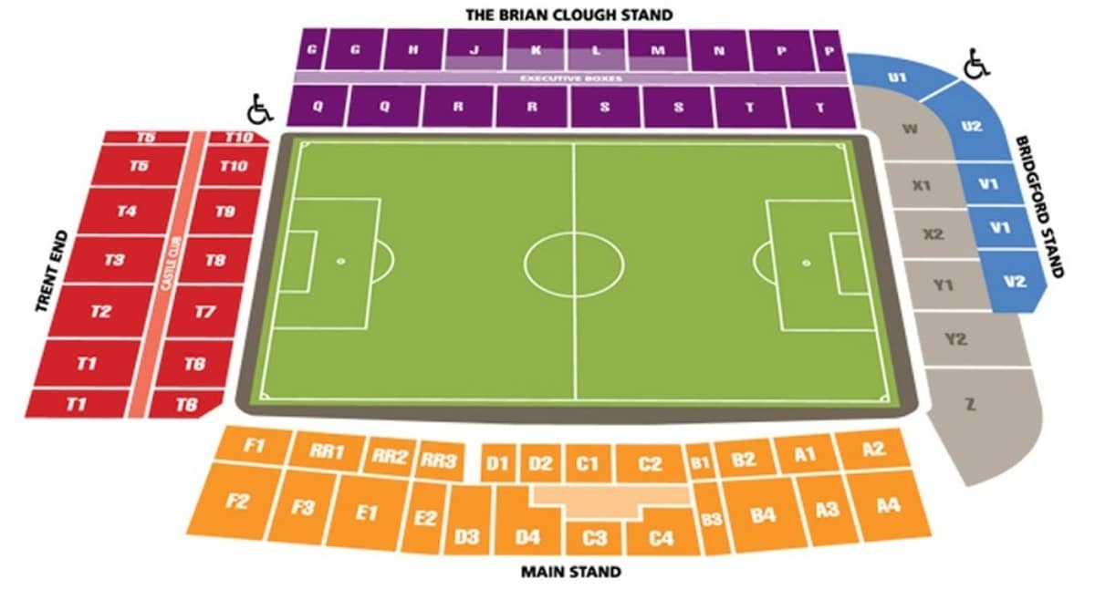How to buy Nottingham Forest tickets: Prices, membership, essential guide to cheap Premier League tickets 2025/26 3 Nottingham Forest seating plan