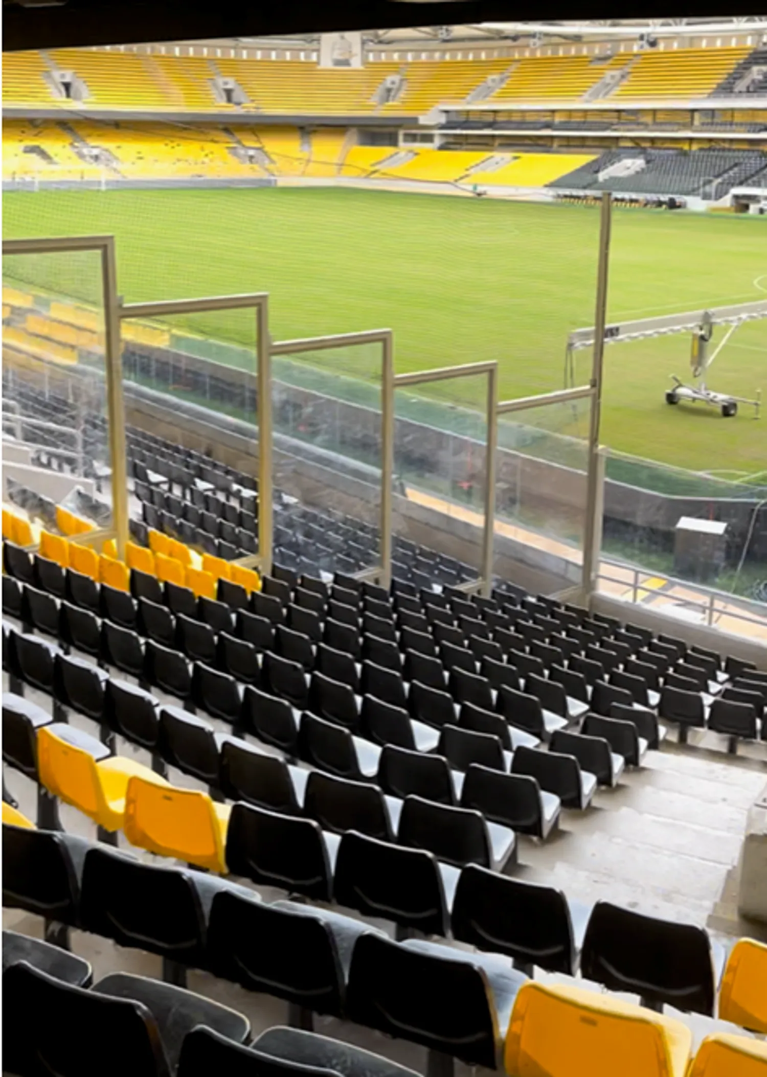 AEK Athens away section: Guide for Brighton fans 3 AEK Athens away section view | AEK Athens away end view