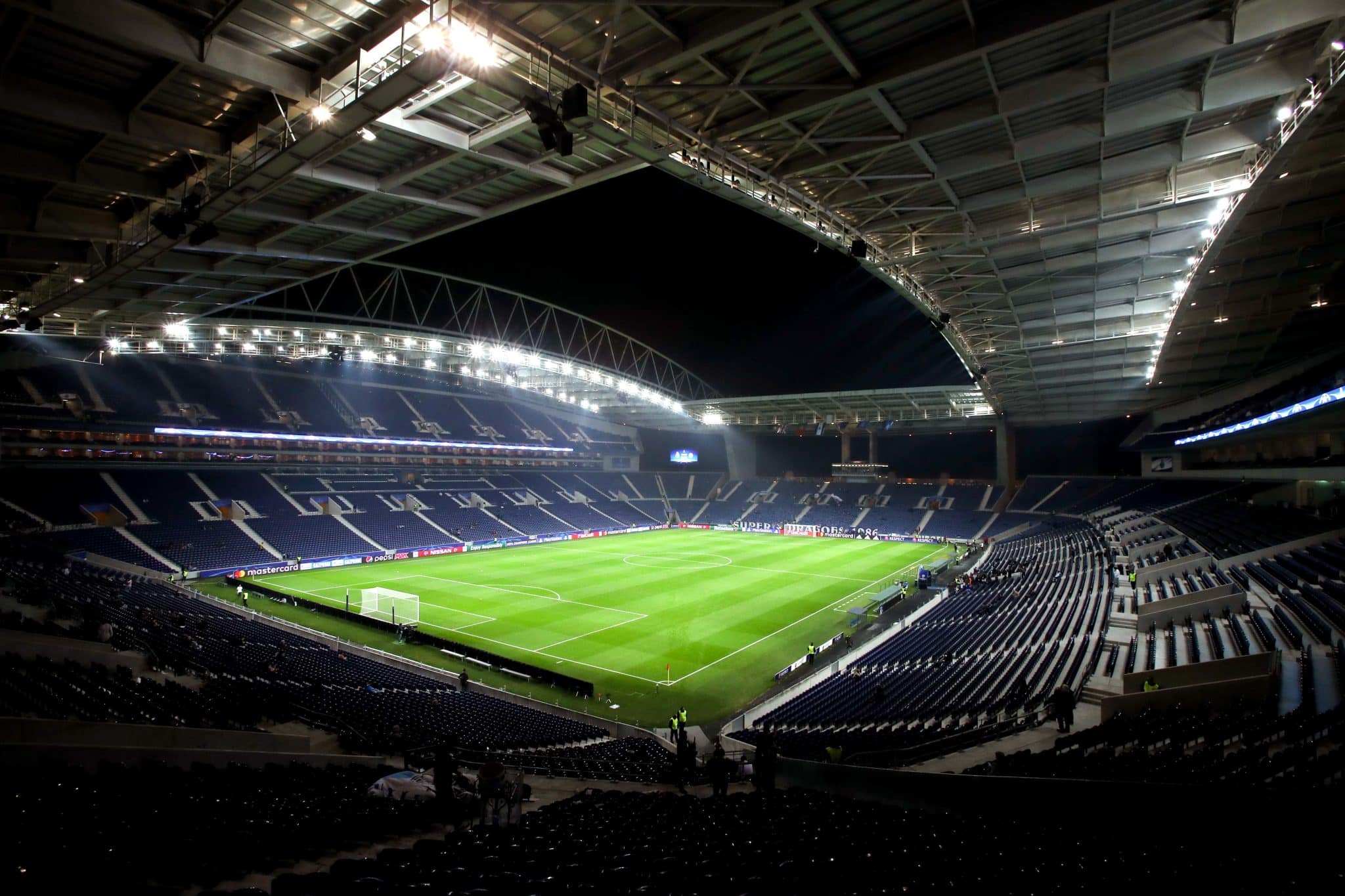 Porto away section: Guide for Arsenal fans 1 FC Porto Stadium - Estadio do Dragao - Portugal football ground - Football Ground Guide 1