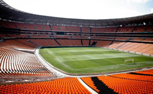 What are the 13 biggest stadiums in Africa?