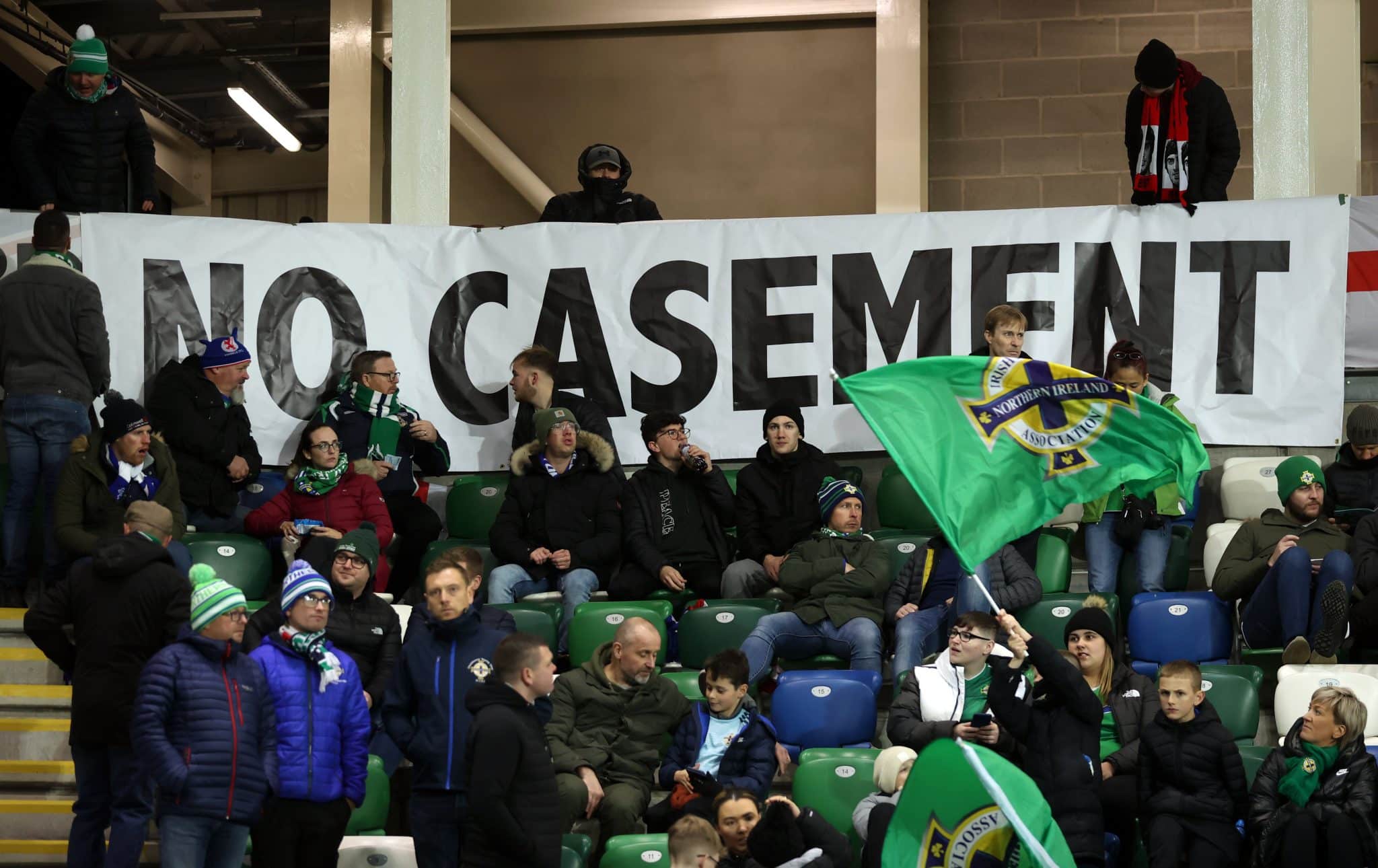 Casement Park: Full update on potential EURO 2028 host stadium 2 Casement Park Euro 2028 protests
