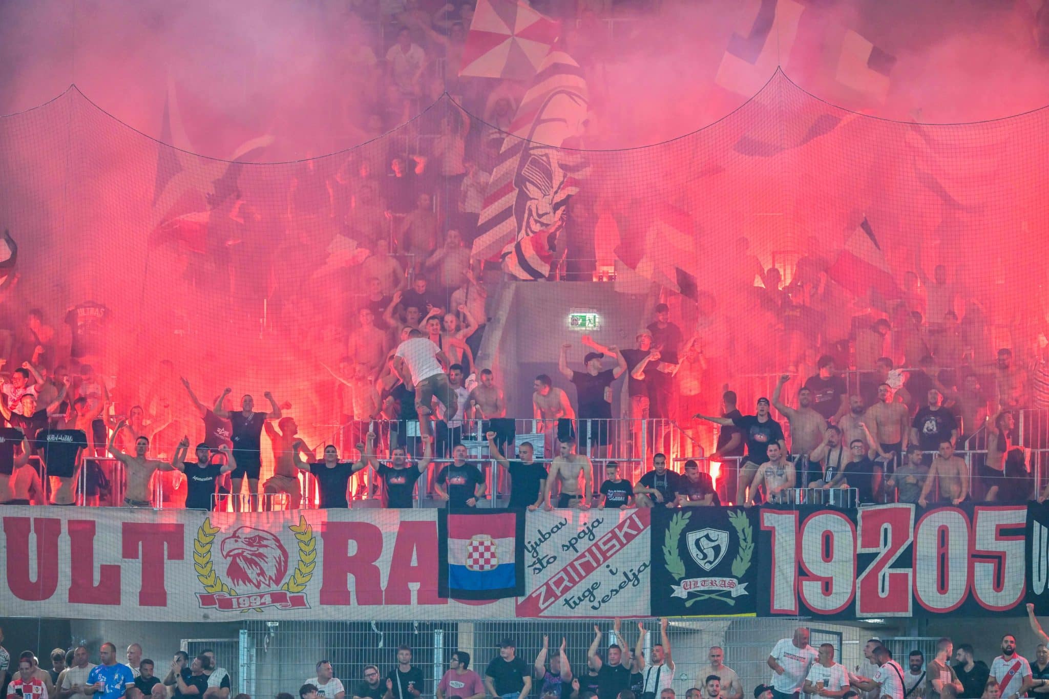 Zrinjski Mostar away section: Guide for Aston Villa fans 4 HSK Zrinsjki Mostar ultras | Zrinsjki Mostar away section