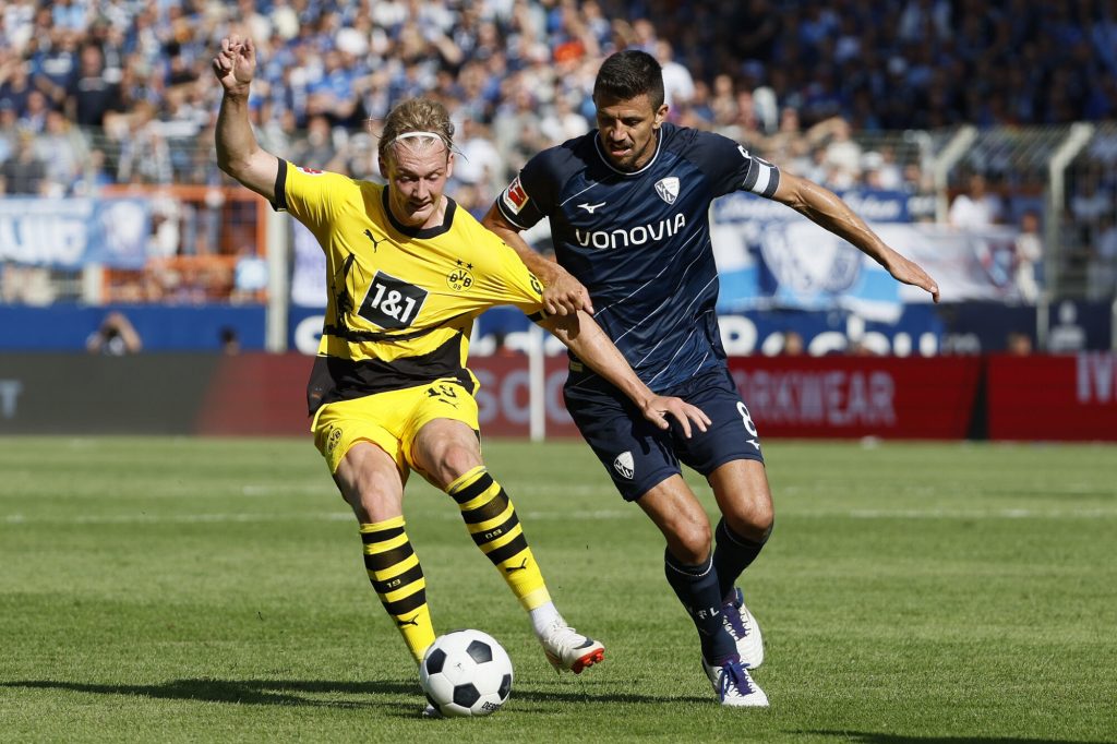 Vfl Bochum draw 1-1 with Borussia Dortmund at the Vonovia Ruhrstadion