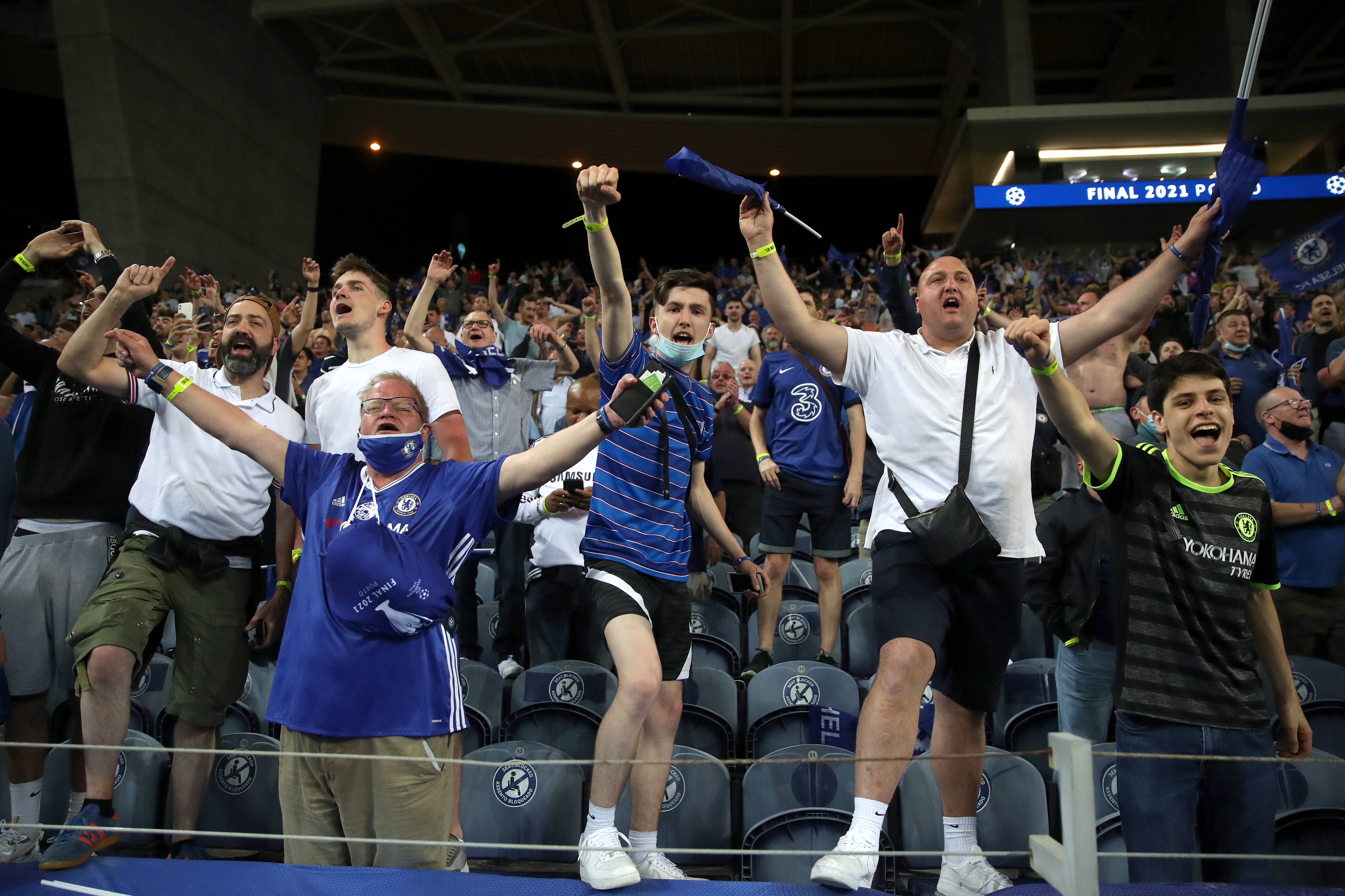 Estadio do Dragao away section
