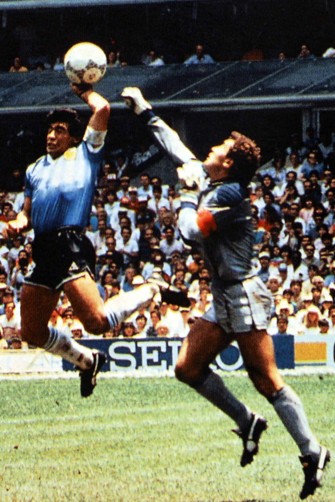 Est&aacute;dio Azteca - Hand of God