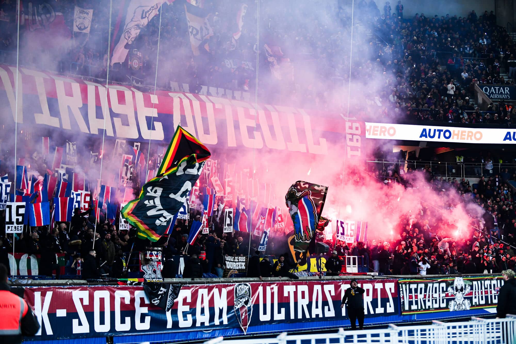 Top 10 tifos of 2023 3 PSG tifo