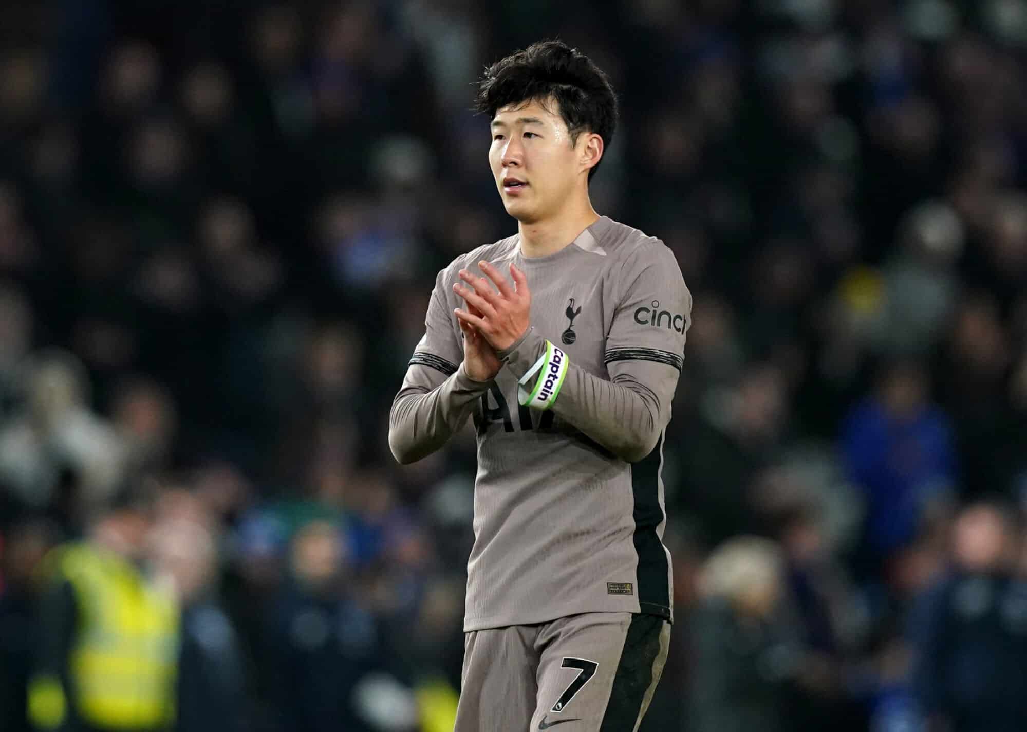 Which Premier League players are leaving for the AFC Asian Cup 2023? 1 Son Heung-Min has been one of Tottenham's leading contributors this season, scoring 12 goals in the Premier League.