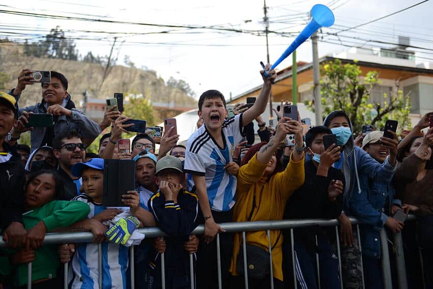 SSouth American football fans