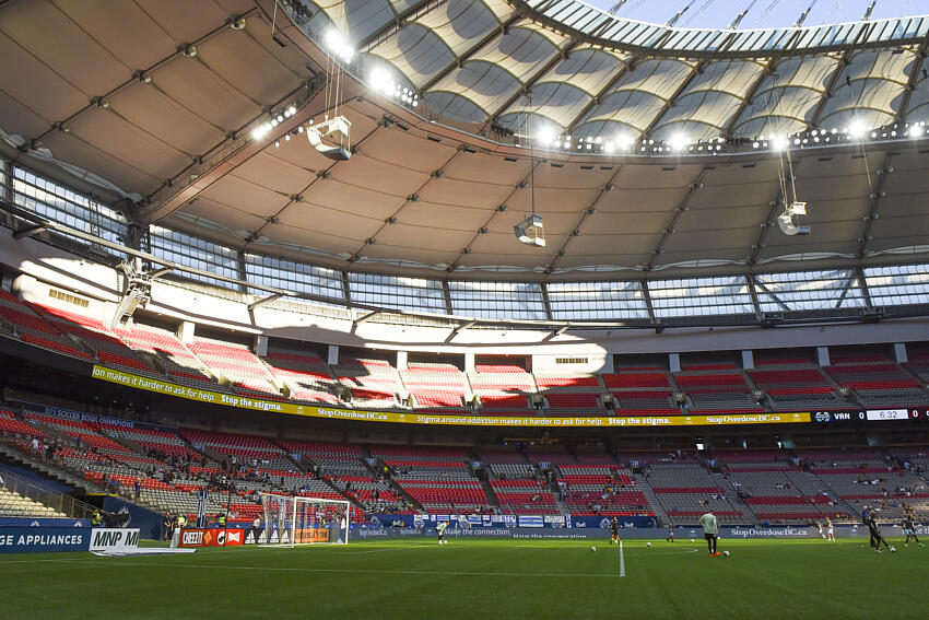 World Cup 2026: Who plays at BC Place? 2 General view of BC Place in Vancouver