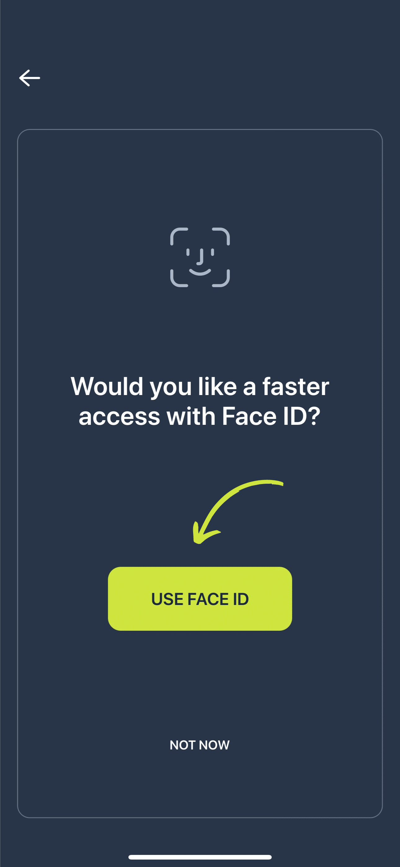 Copybet face ID 
