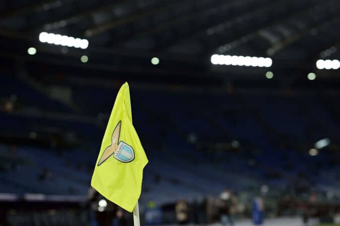 Lazio Ultras brandish banner amid recent controversies 1 Lazio flag