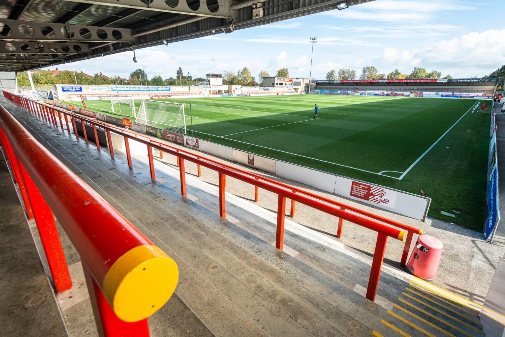 Mazuma Mobile Stadium entrance