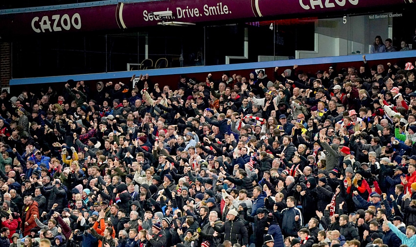 Stevenage fans make incredible 550-mile round trip to Brunton Park 1 Stevenage fans