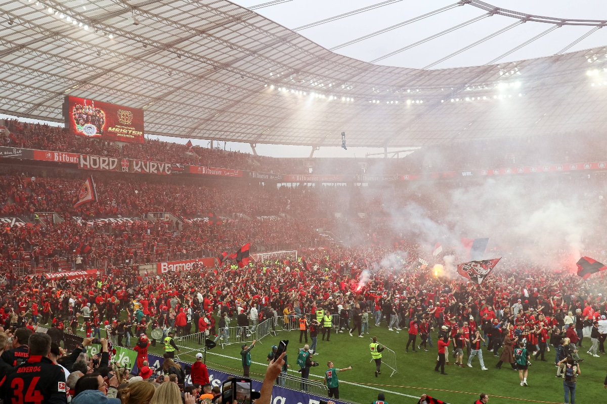 Bayer Leverkusen fans