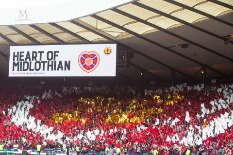 &pound;24k magic: charity to take Hearts fans to semi-final