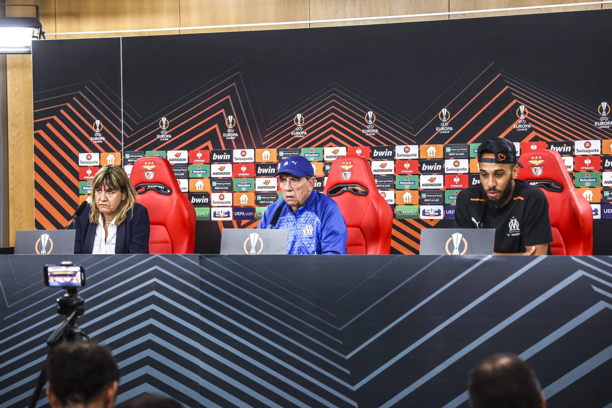 Benfica lift stadium ban on Marseille fans hours before game 2 ICONSPORT 208096 0061