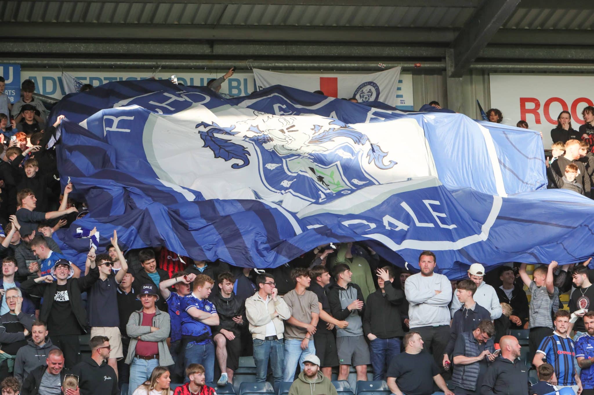 Crown Oil Arena tifos