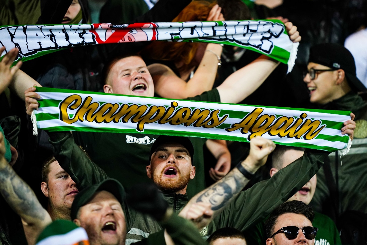 Celtic title celebrations: Hoops fans celebrate third consecutive title 1 Celtic title celebrations