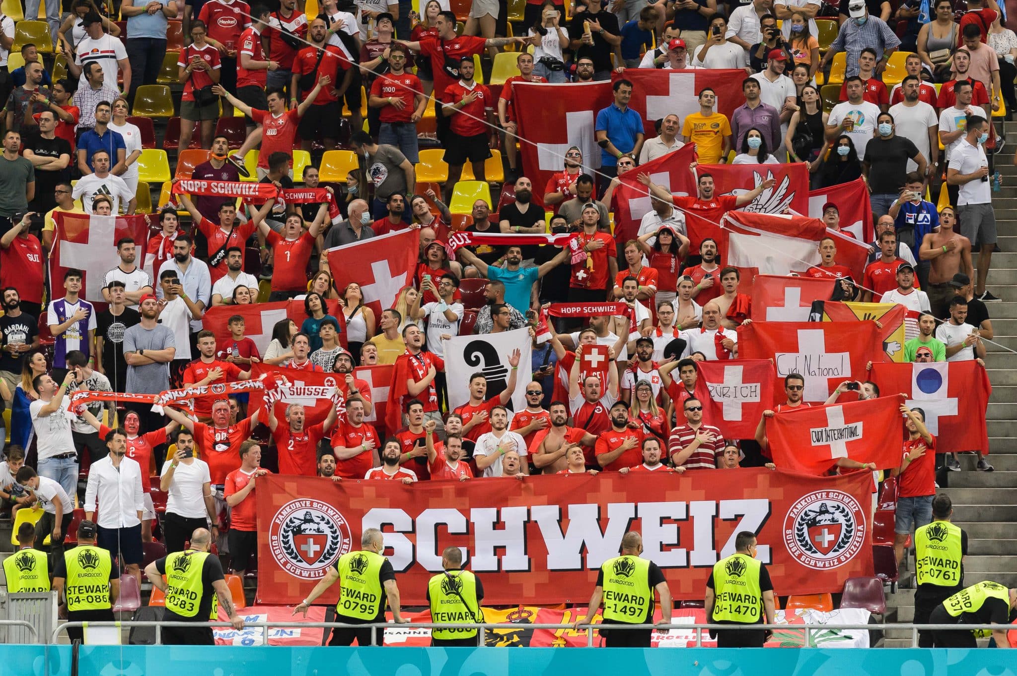 Switzerland fans at Euro 2024: A guide to Scotland's opponents 2 Switzerland fans at Euro 2024