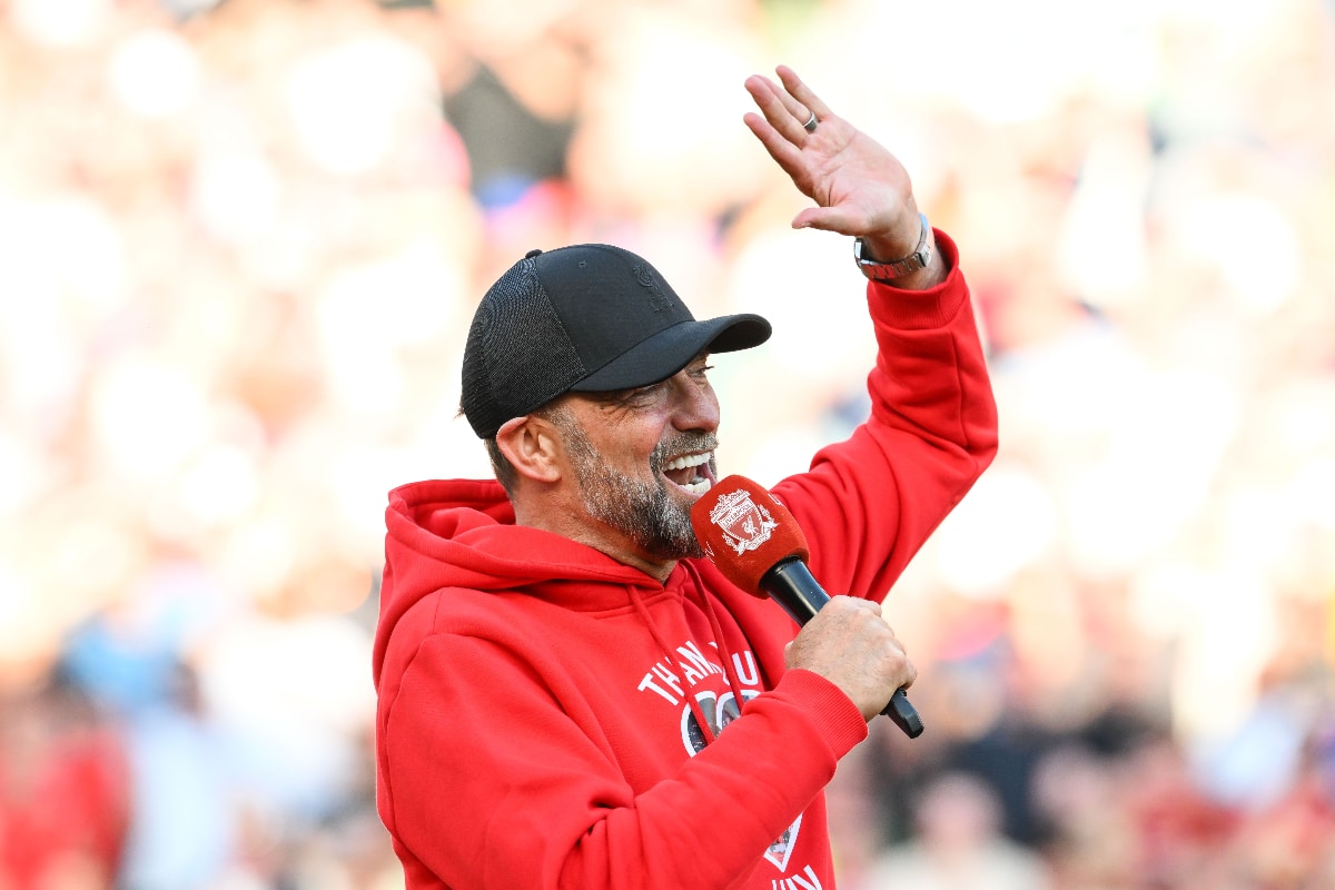 Watch: Jurgen Klopp starts brand new Liverpool chant at leaving celebrations 1 Jurgen Klopp sings new liverpool chant