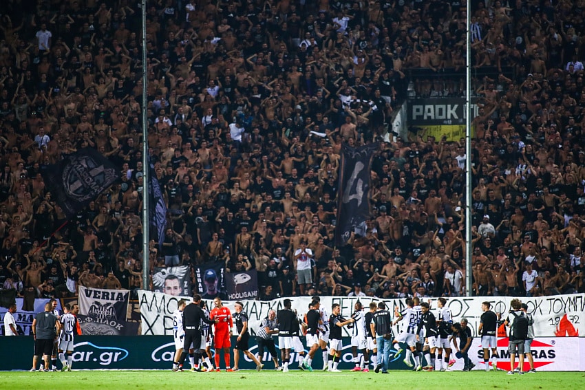 Watch: Incredible scenes in Greece as PAOK win league title 1 PAOK win fourth leage title