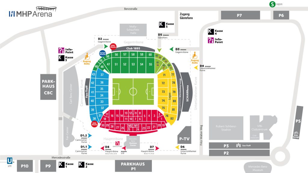 MHPArena Seating Plan
