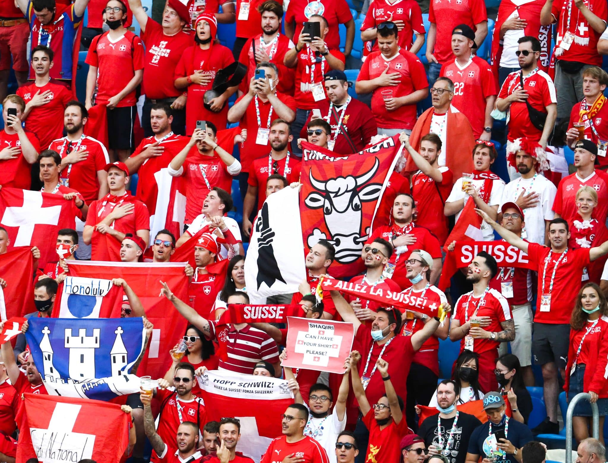 Switzerland fans at Euro 2024: A guide to Scotland's opponents 1 Switzerland fans at Euro 2024