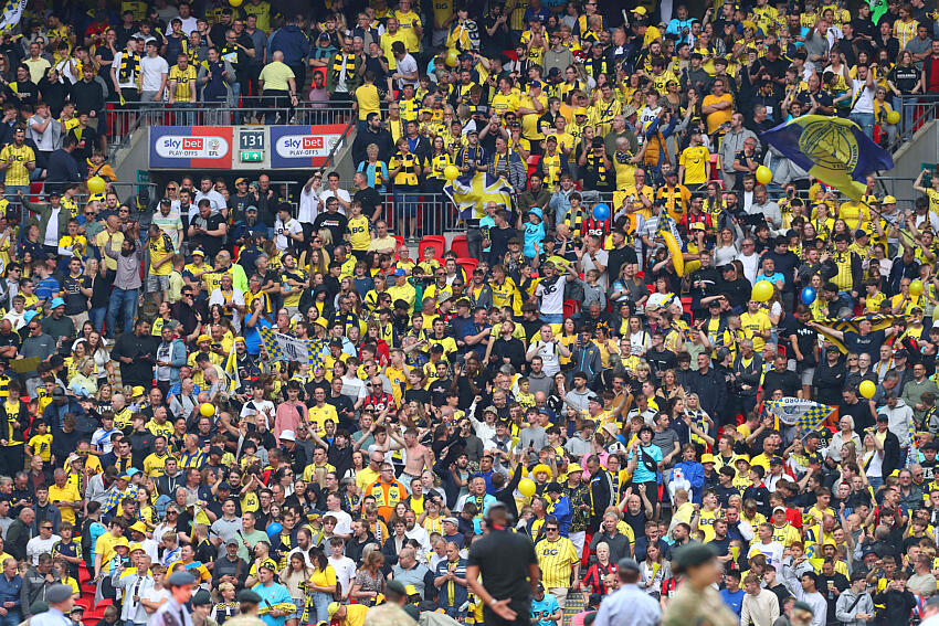 Biggest League One away attendances revealed as Derby top list 1 Biggest League One away attendances