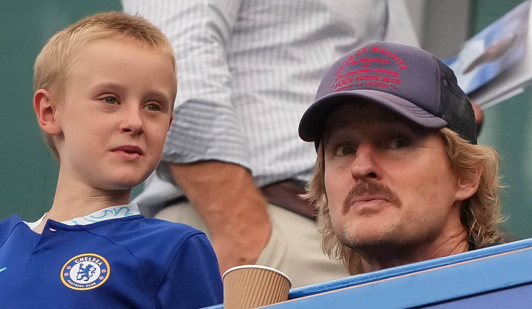 Owen Wilson at Stamford Bridge