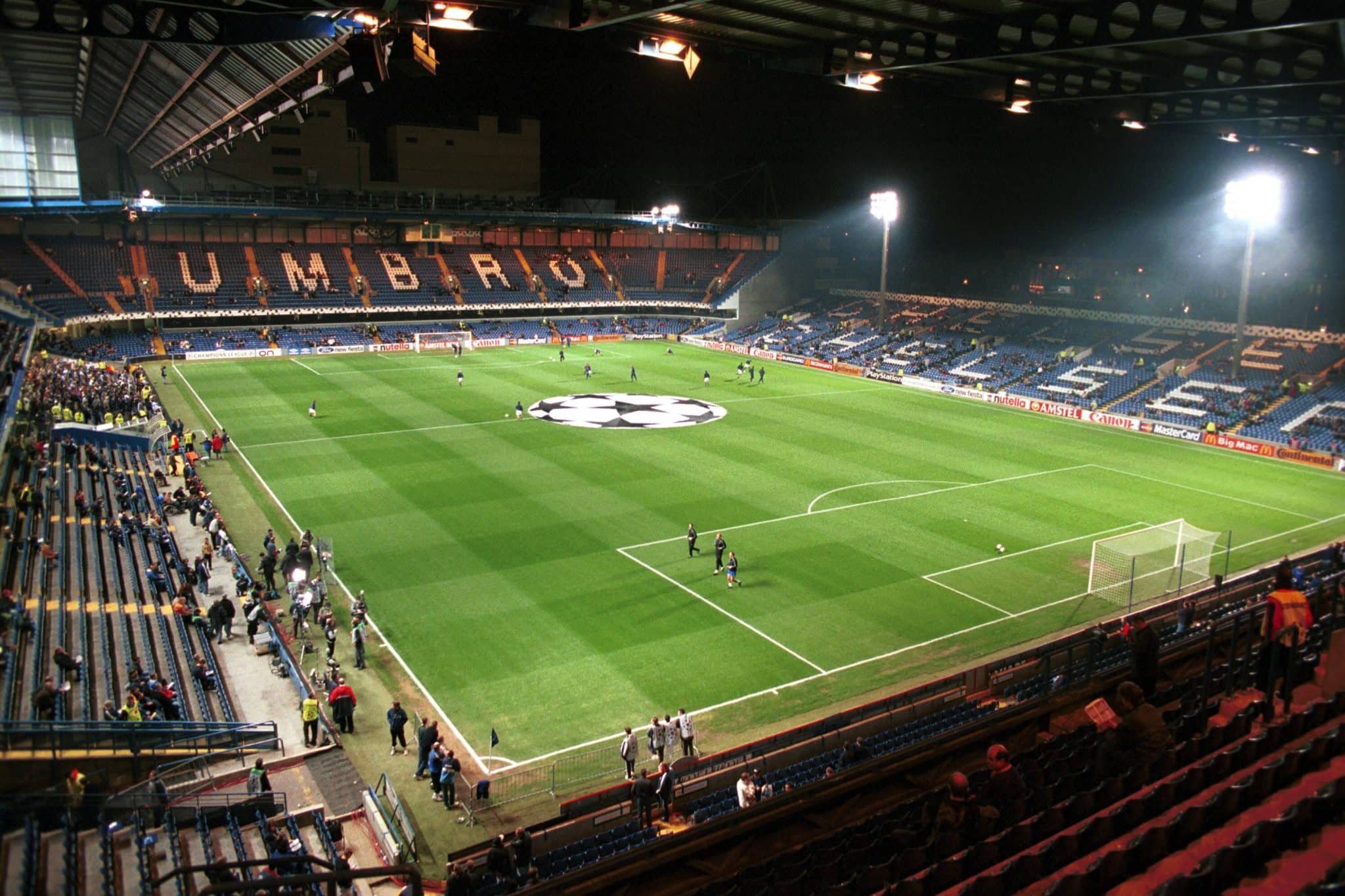Stamford Bridge in the early 2000s