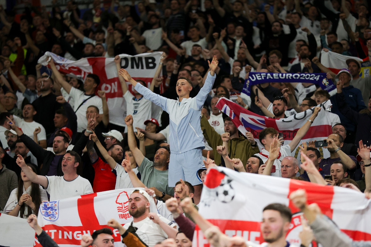 England fans at euro 2024