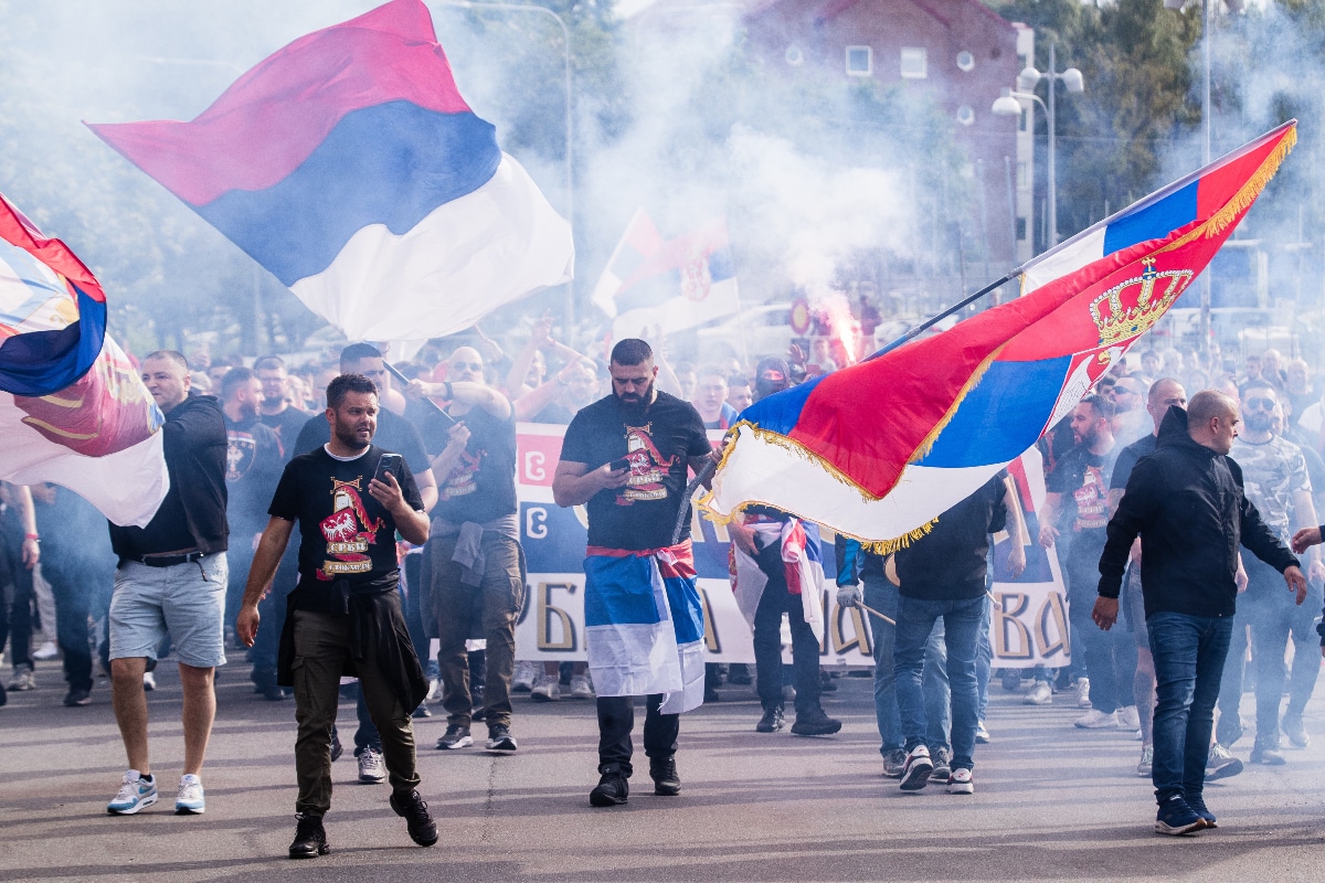 German police prepare for 'violent' Serbia fans
